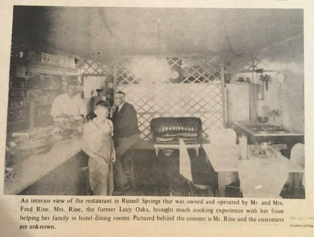 Old Resturaunt in Russell Springs City of Russell Springs